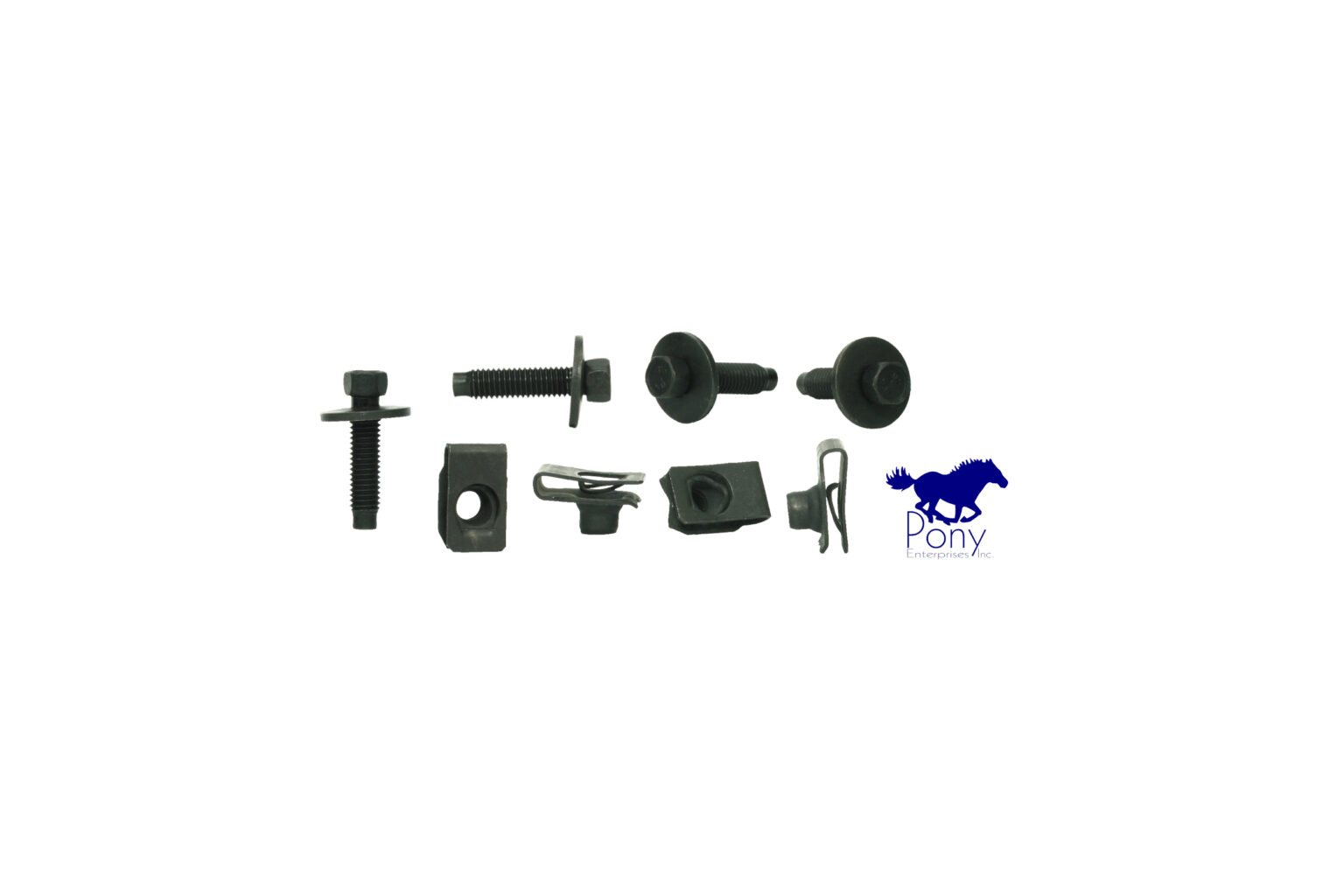 www.ponyent.com Pony Enterprises Mustang Hardware bolts