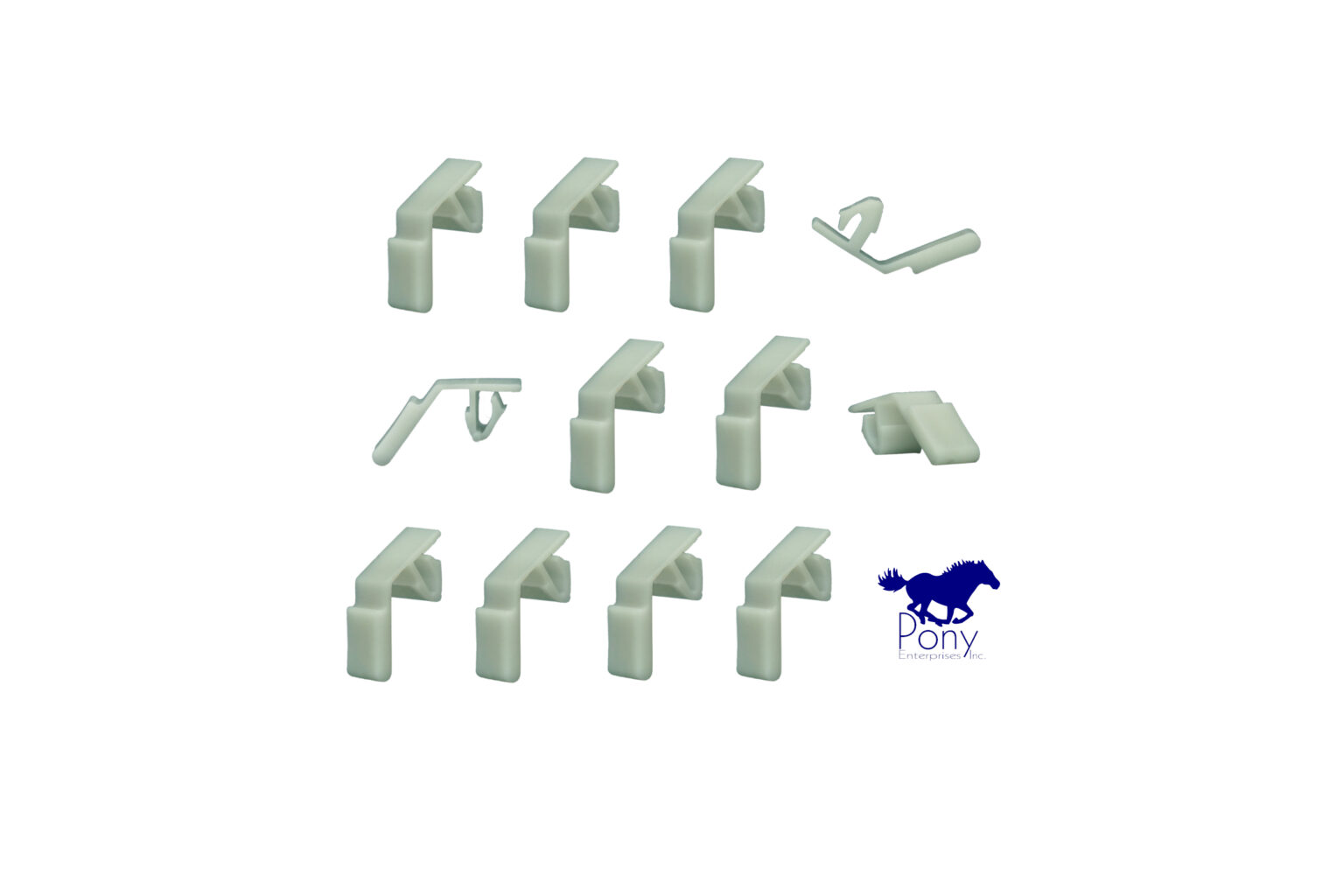 www.ponyent.com Pony Enterprises Mustang Hardware retainer clips